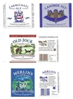Beer Labels: 4 + 2 back labels, The Broughton Brewery, Biggar