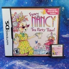 Fancy Nancy Tea Party Time (Nintendo DS Game, 2010)  Tested Complete VG
