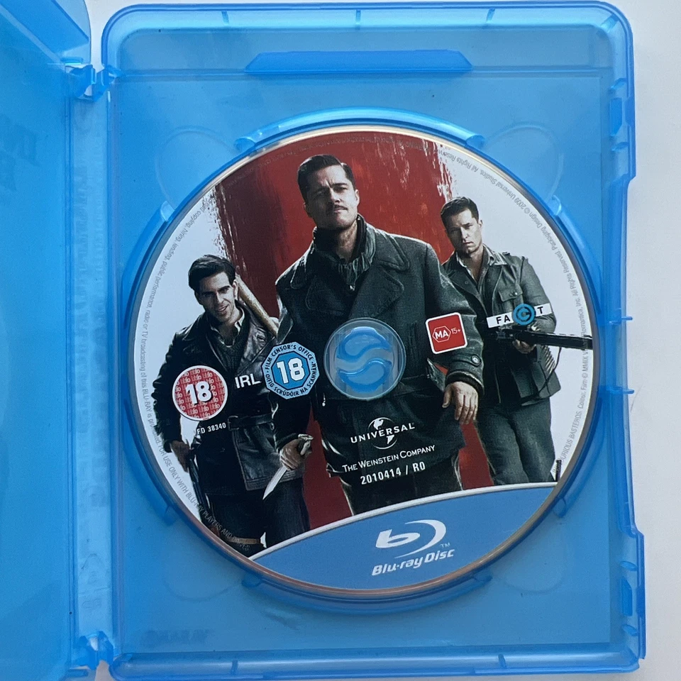 Inglourious Basterds (Blu-ray, 2009) – Very Good Condition - image 3 of 3