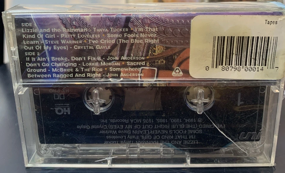 Hot Country 4 SEALED Cassette Lot Pam Tillis 1997 Ricky Van Shelton Patsy Cline - Image 4 of 4