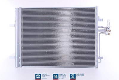 NISSENS Kondensator, Klimaanlage 940044 für FORD LAND ROVER VOLVO