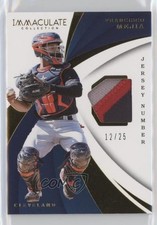 2018 Panini Immaculate Swatches Jersey Number 12/25 Francisco Mejia #IS-FM 3t2