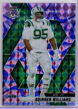 Quinnen Williams 2025 Panini Reactive Purple Mosaic Card #160 - New York Jets