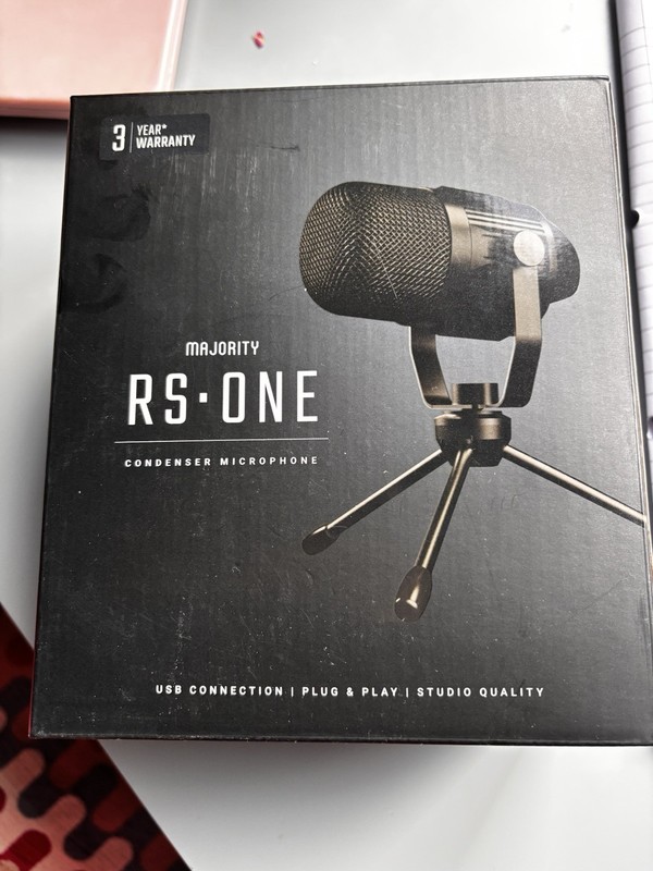 Majority RS Pro Condenser Microphone Kit USB for Streaming, Podcasting, Gaming