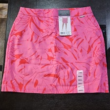 Rafaella Women's Pink Carmine Rose Pull-On Activewear Skort NWT Size Small
