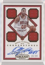 2016 Panini Grand Reserve Rookie Cornerstones 20/99 Denzel Valentine Auto 00am