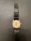 Rolex Oyster Perpetual Two Tone 14k/SS Mens Watch 6567 Orig Patina Dial 1956
