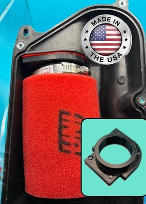 Yamaha Warrior 350 Wolverine Grizzly 600 660 Intake Air Box Filter Adapter Kit