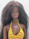 Vintage Barbie Butterfly Art Christie Doll AA African American 20360 1998 Mattel