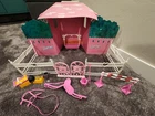 Barbie Blinking Beauty Corral Playset, 1987 Mattel Vintage