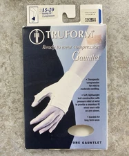 Truform Compression Gauntlet Size Small 15-20mmHg Beige Hand  Swelling