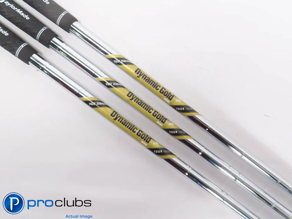 Nice TaylorMade Milled Grind 5 Black 50*,54*,60* WEDGE SET -DG Wedge Flex 461513 - Image 3 of 4