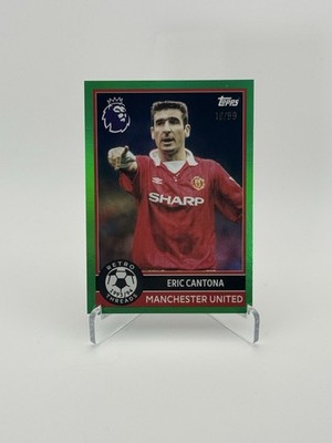 プ*ト様 Manchester United  Cantona 2026 TOPPS PREMIER LEAGUE ERIC CANTONA RETRO THREADS MANCHESTER