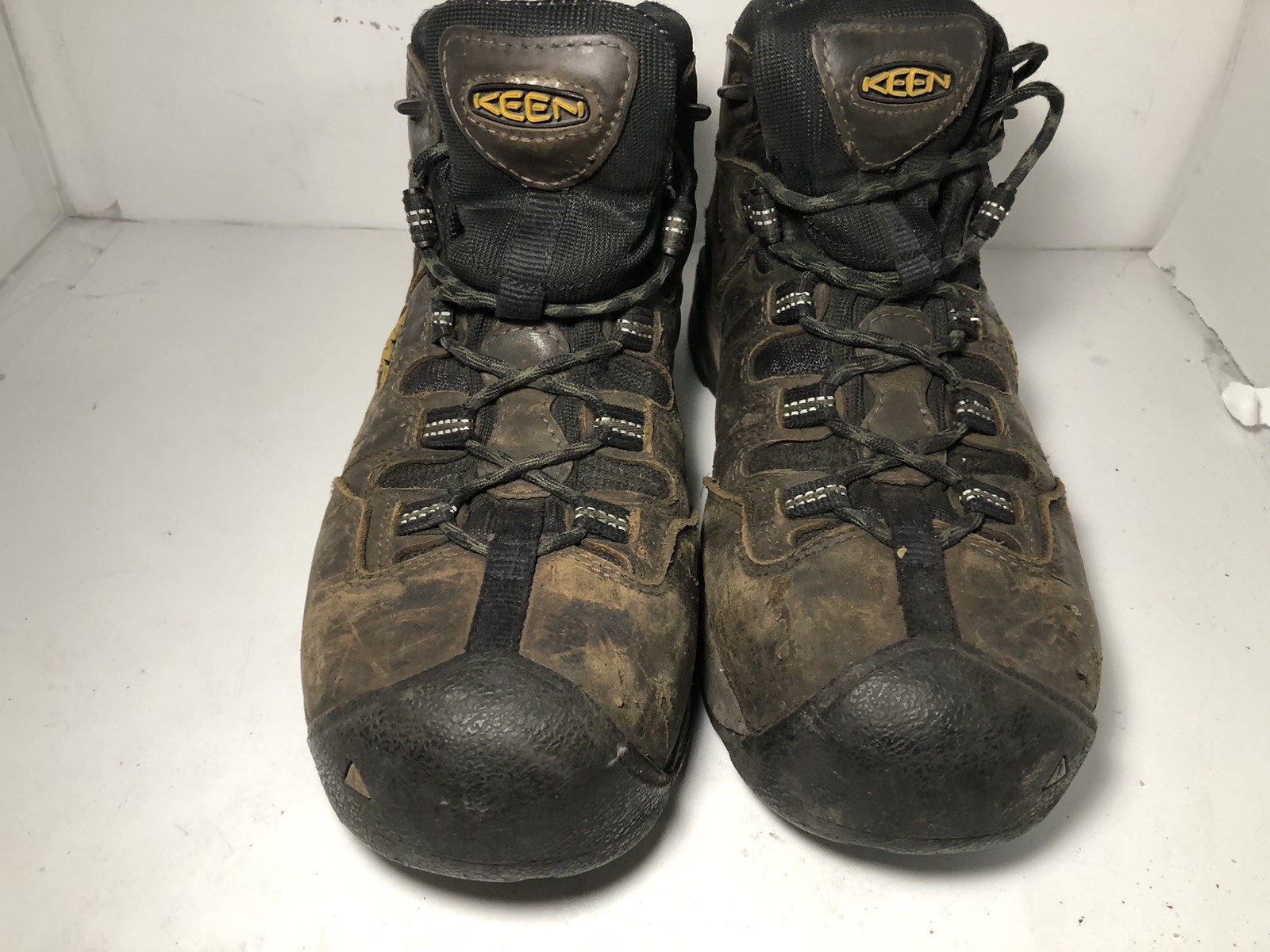 Stivali Keen Detroit XT Mid Steel Toe Uomo 8 5 M Utility Impermeabili Marrone F2413 11