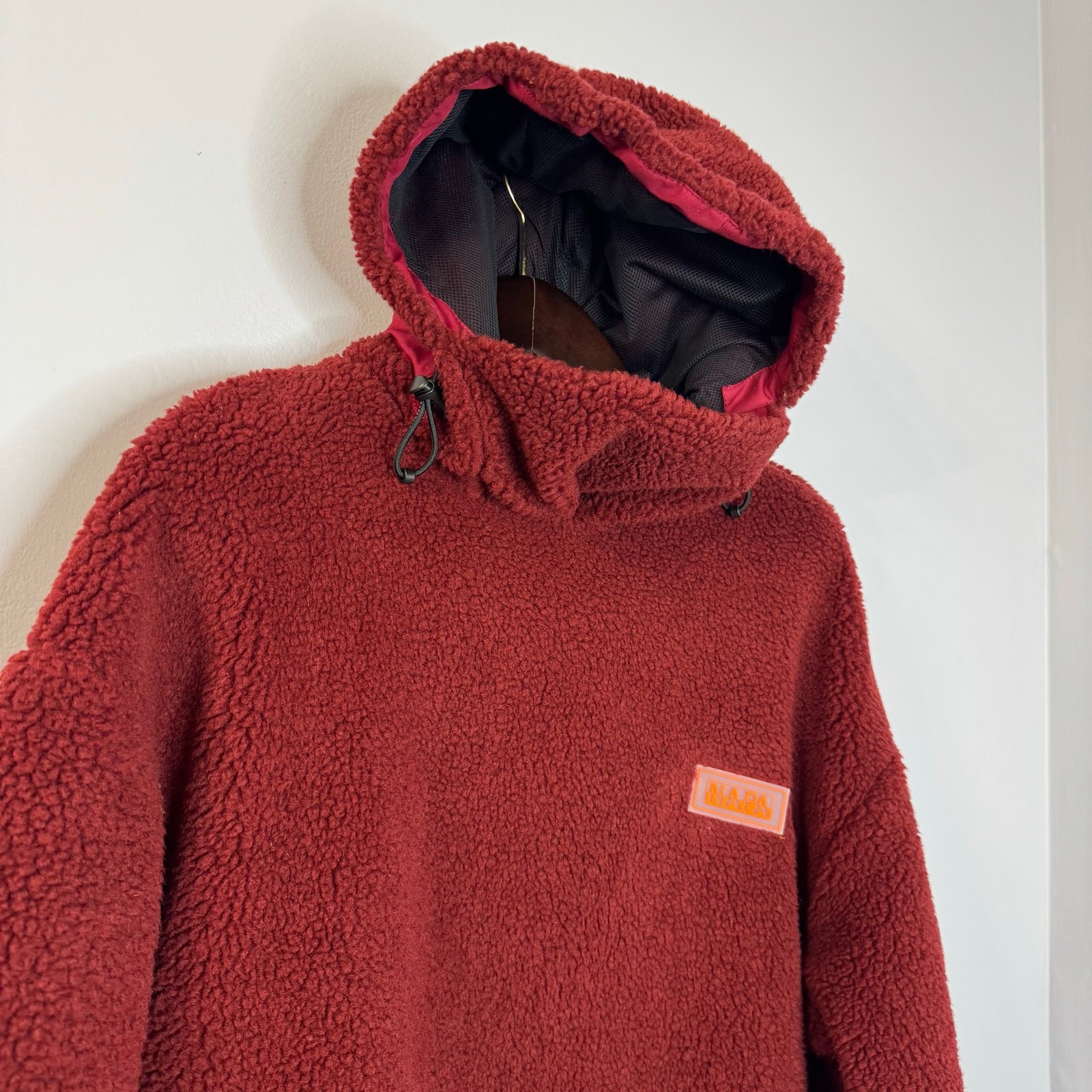 Napapijri By Martine Rose T-Nevis Polar Fleece Sweatshirt Pullover Sz S