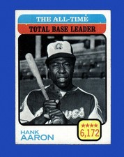 1973 Topps Set-Break #473 Hank Aaron Ldr VG-VGEX *GMCARDS*