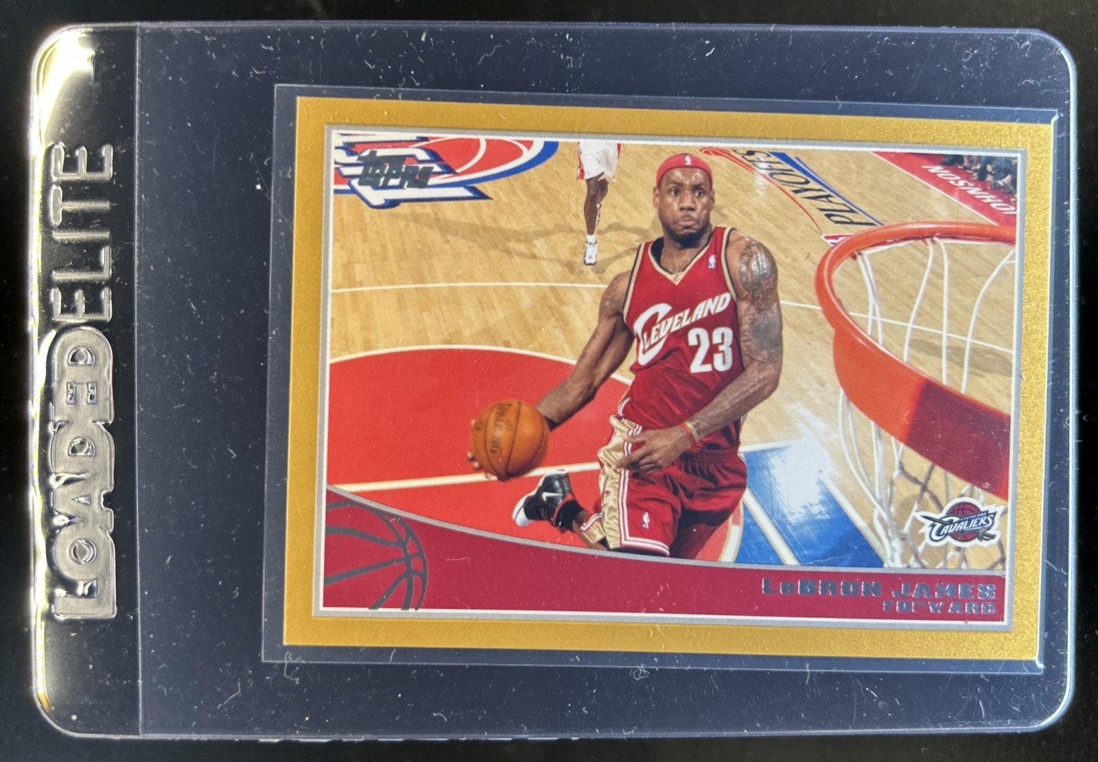 2009-10 Topps LeBron James Gold #/2009 Cavaliers