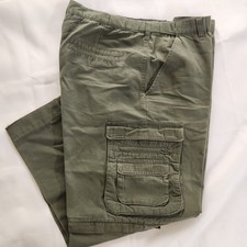 BSA Boy Scouts of America Mens Sz. 36 Green Uniform Cargo Slacks Pants LOT OF 2