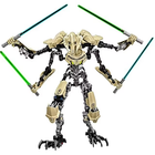 32cm Star General Grievous Action Figure with Lightsaber Building Blocks_Toy''