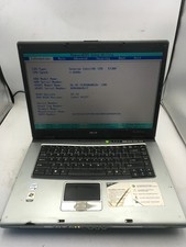 ACER TRAVELMATE 4200 4493 - BOOTS TO BIOS - INTEL T3400 - 512MB RAM - READ - BB 