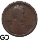1912-S Lincoln Cent Wheat Penny
