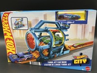 Hot Wheels Hw City Starter Kit Turbo Jet Car Wash Neu