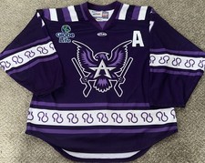 Allen Americans ECHL Hockey Jersey Athletic Knit Alternate Captain Roy Size 56