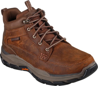 Skechers USA Men\'s Respected-Boswell 204454 Mid Top Leather Moc Toe Size‎ 14 Buy Skechers Mens Respected - Boswell 204454 at Ubuy Italy main image 4