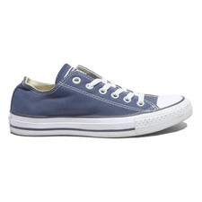 CONVERSE Chuck Taylor All Star Donna Sneakers Basse Blu Canvas UK 4.5