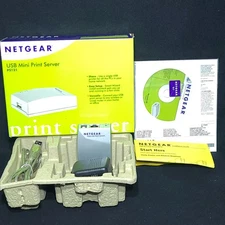 Netgear USB Mini Multi Function Print Server PS121NA  Complete
