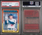 CARD BASEBALL 2024 Topps Heritage #371 Shohei Ohtani (GRADED PSA 10) LA Dodgers