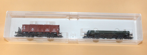 Fleischmann 82 5910 K H0 Güterwagen-Set 2-teilig der DB OVP | Zustand: Neu