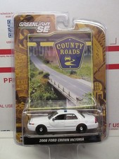 GreenLight 1:64 County Roads BLANK 2008 Ford Crown Victoria Police Interceptor