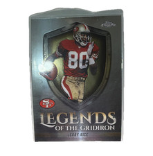 Topps 2025 Chrome Jerry Rice San Francisco 49ers #LOG-21 Legends of the Gridiron