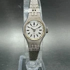Seiko Watch Women 18mm Silver Dial Silver Tone Manual Round 11-0639 Runs JG8
