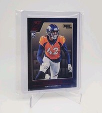 NIK BONITTO 2022 Panini Zenith Red Zone Foil Rookie #170 DENVER BRONCOS OKLAHOMA