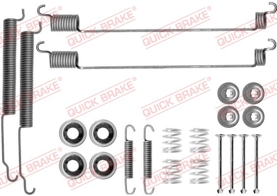 ZubehÖRsatz, Bremsbacken FÜR Nissan - Quick Brake 105-0768-image