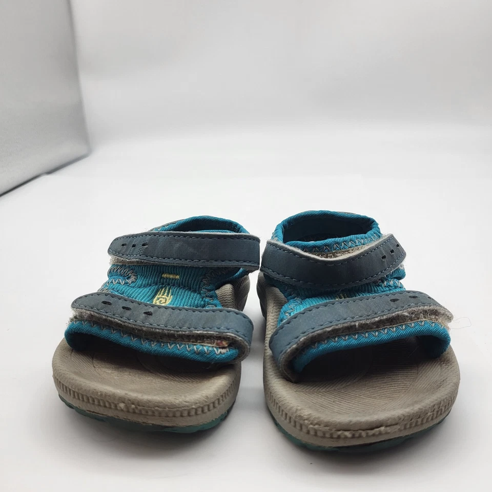 Teva ребенка ясельного возраста Sandles бирюзовый Sport туфли baby sz 2-3 - Изображение 2 из 4