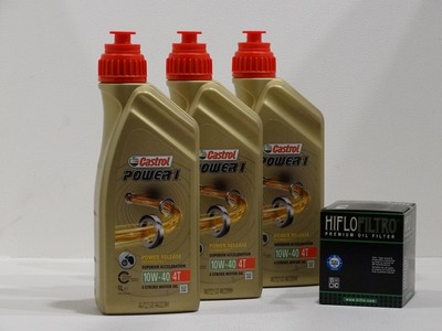 Honda NT 650 V Deauville Bj:98-05, 3 Ltr. CASTROL 10W40,Öl- u. Ölfilter
