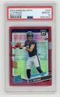 2023 Panini Donruss Optic CJ Stroud Red Hyper Prizm PSA 10 RC Houston Texans