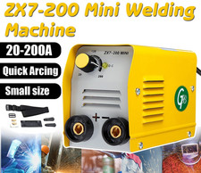 MiniGB ZX7-200 220V 200A Mini Electric Welding Machine IGBT DC Inverter ARC MMA