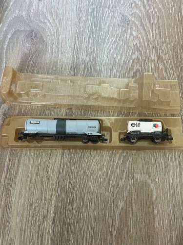 Minitrix N Spur 29 114.77 110071 Elf Kesselwagen Set in Blister | Zustand: Neu