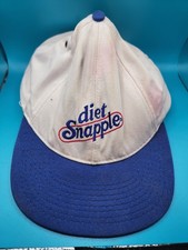 Vintage Snapback Hat Cap Vtg 80s For Restoration Diet Snapple Made In USA