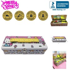 Hello Kitty Large Storage Box with Ruler Handle - Perfect for Arts & Crafts