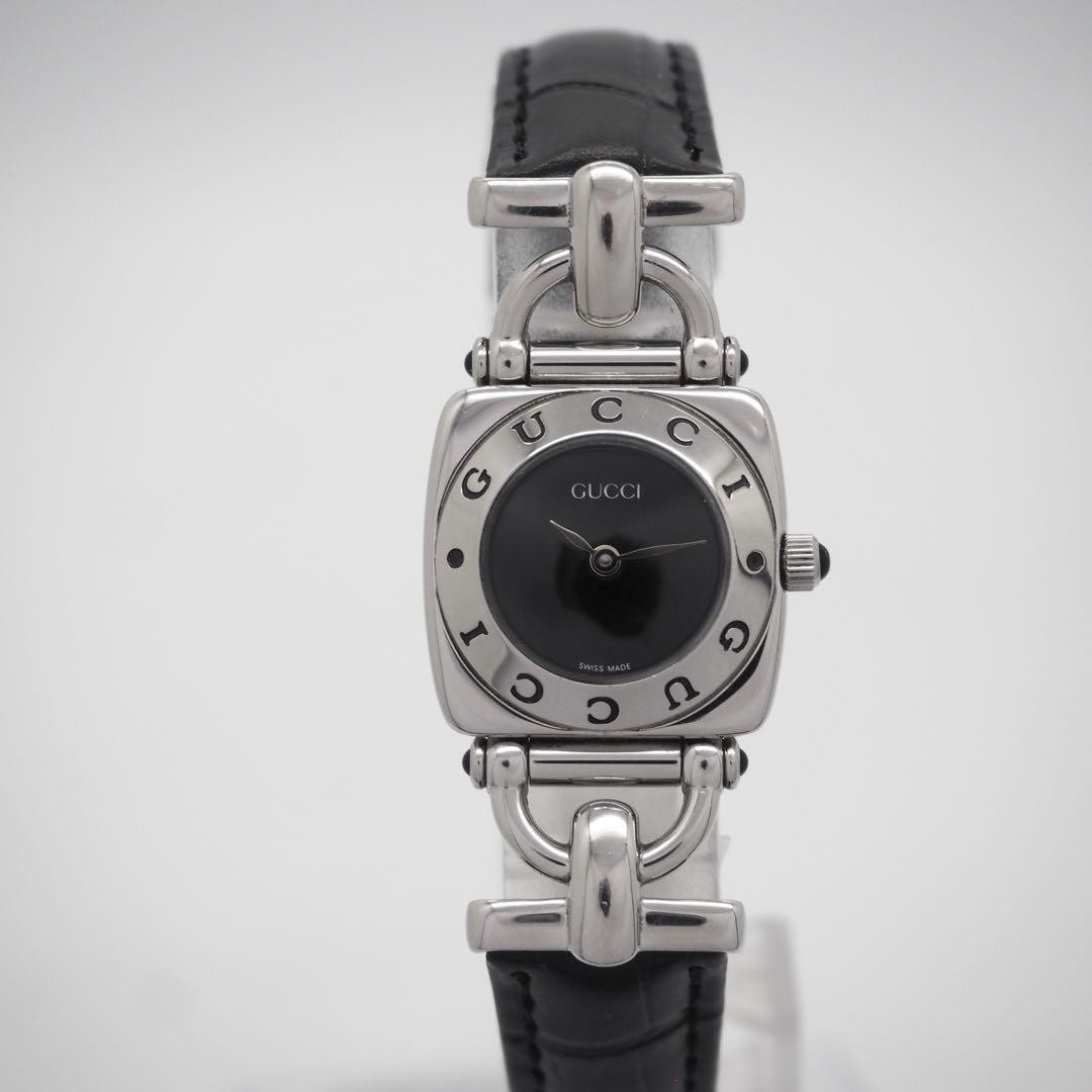 199【美品】GUCCI 時計 レディース 6300L ブラック 箱付き 希少 199 Gucci Women'S Watch 6300L Black Boxed Rare | eBay