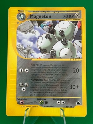 Pokémon Karte Magneton 20/144 Skyridge Deutsch Near Mint