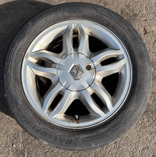 Renault Clio Mk3 2005-2009 - 1 x 15'' alloy wheel with tyre - breaking 462-3
