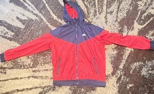 Nike Mens Large Hooded  Windbreaker Jacket Re...