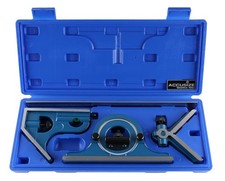 Accusize Industrial Tools 12'' 4 Combination Square Ruler Set 12" 4R, Chrome