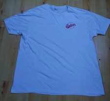 Budweiser Budvar Men's XL Red Vintage Czech Lager T-Shirt Size XXL